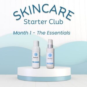 Skincare Starter Club Month 1 - Cleansing and moisturizing are the essentials in a skincare routine. 