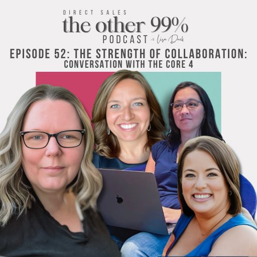 picture of the core 4 podcast cover for "the other 99%