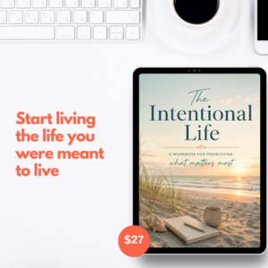 The Intentional Life Workbook $27 cover